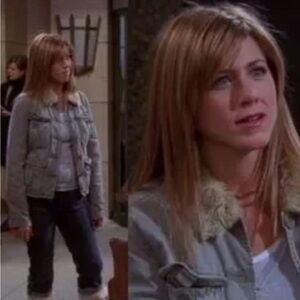 Stylish Denim Jacket with Faux Fur Collar